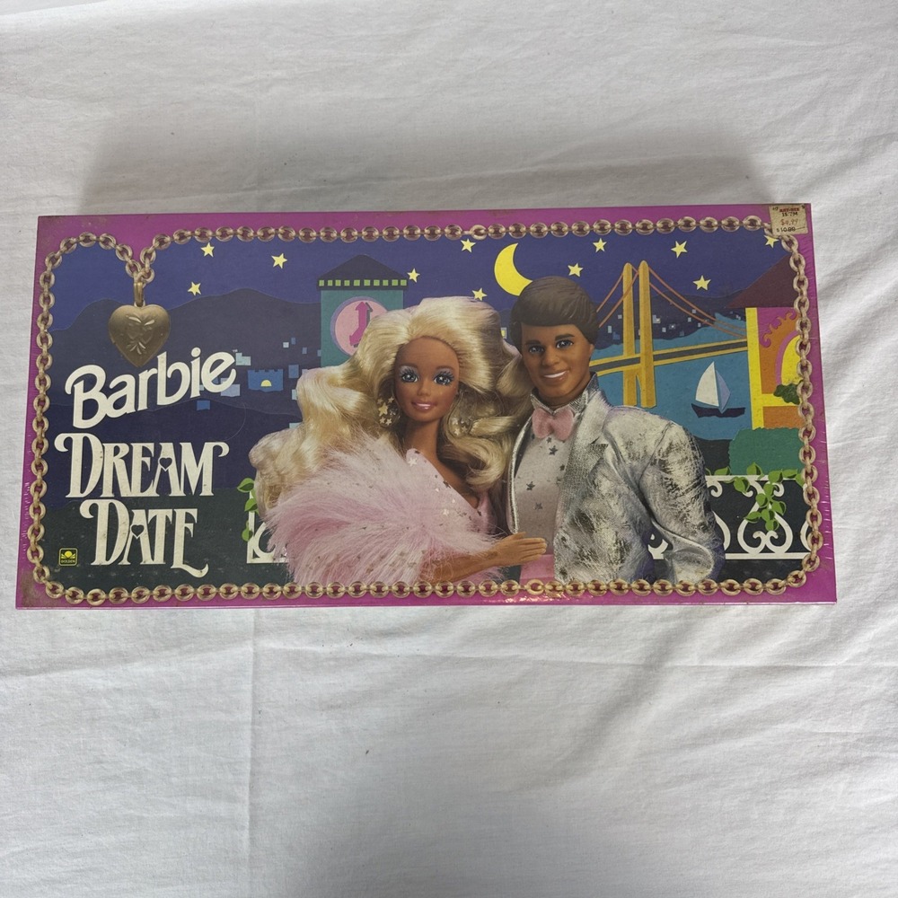 Barbie DREAM DATE Board Game SEALED Brand New Golden 5068 Ken 1992 Mattel